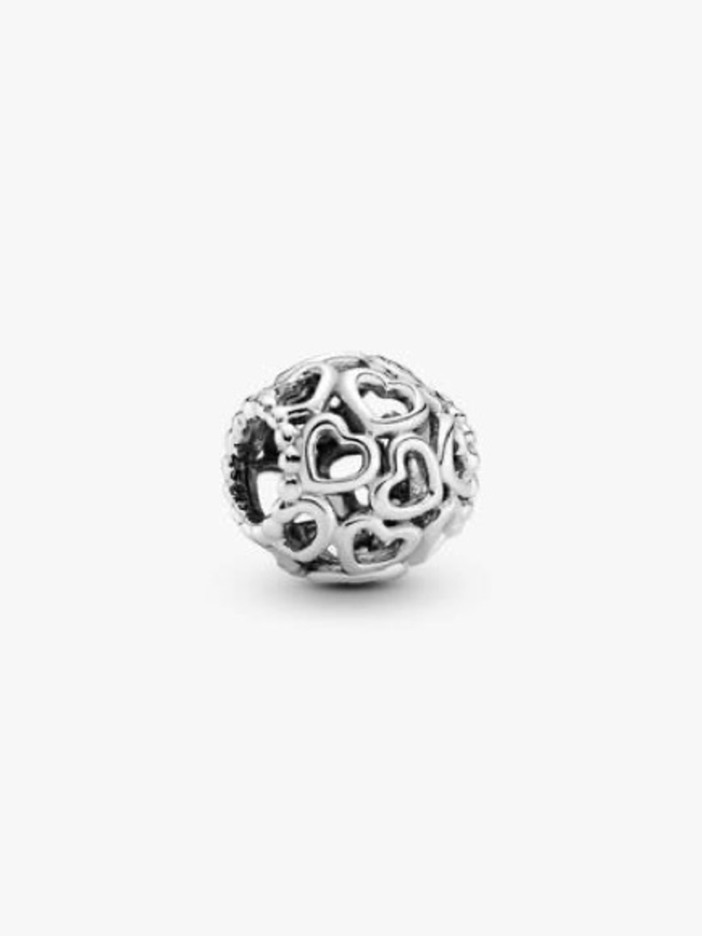 Pandora Open Your Heart Silver Charm